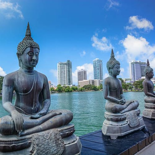 Seema Malaka Temple in Colombo, Sri Lanka